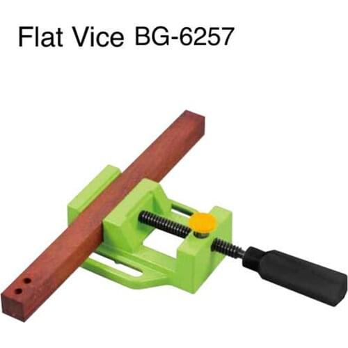 BG-6257 2.5 Inch Bench Flat Vise Tong Multifunction Aluminum Drill Press Vise Table For Milling Engraving Woodworking Power Tool