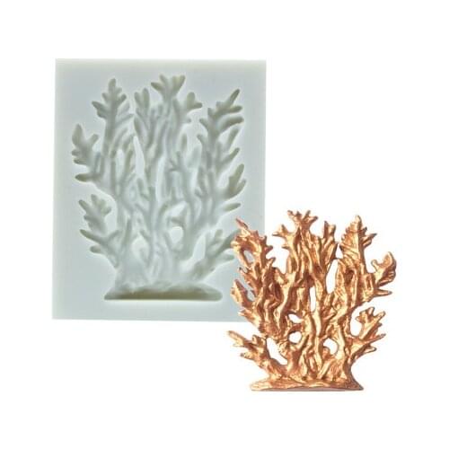 Seaweed Sea Silicone mold fondant mold cake decorating tools chocolate mold