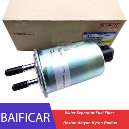 Baificar Brand New Genuine Water Separator Fuel Filter 2247008B00 For Ssangyong Rexton, Actyon Kyron Rodius