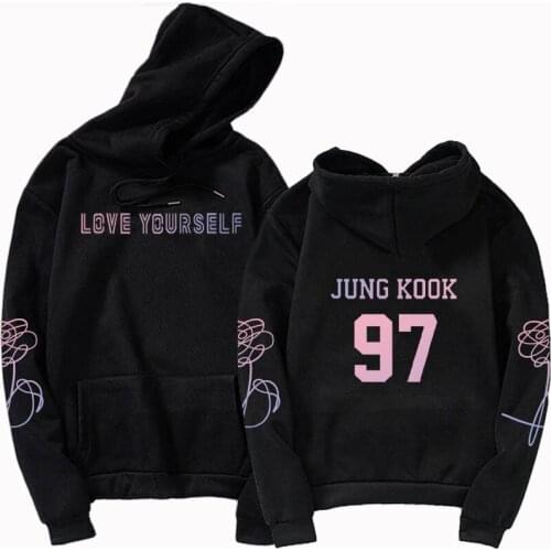 New Printing Unisex Hoody Sweatshirt Casual Harajuku Black / Pink / Gray Pullovers Letter Full