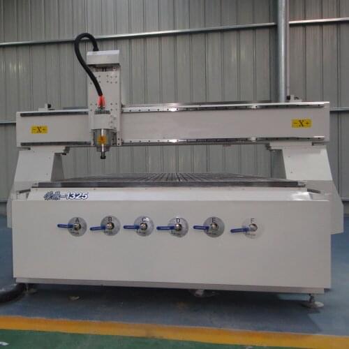 Mach3 ArtCAM Type3 Software G Code Wood Cutting Machine 1325 4*8Ft CNC Router For Marble Aluminum