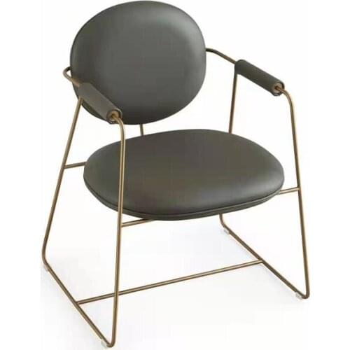 Light Luxury Modern Fashion Dining Room Chair Creative Chair for Home Villa Club Dining Chair