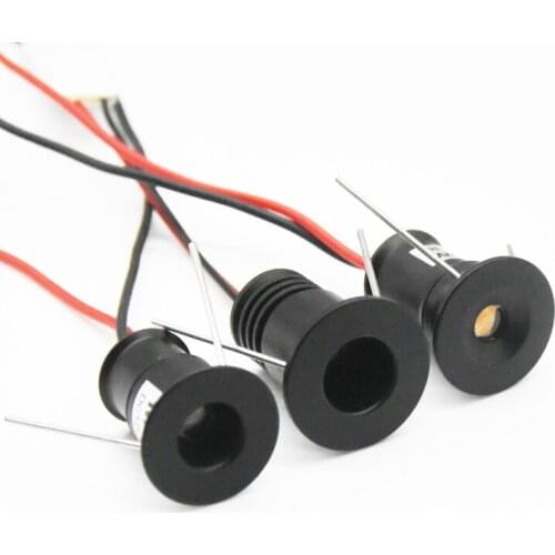1W 15mm DC12V IP65 Led DownLight Mini Ceiling Star Light for KTV Bar Cabinet Bulb Lighting