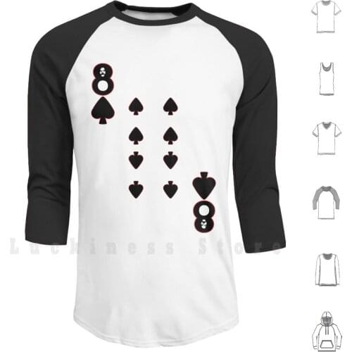 The Eight Of Spades Hoodie Long Sleeve Ace Deck Eight Funny Joke Lyrics Metal Music Rock Spade Spades Misheard Mistake