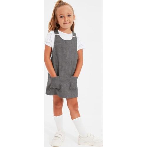 Модные платья в клетку Trendyol China At AliExpress