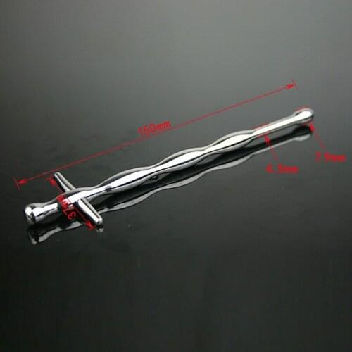 Urethral Catheters Male Penis Sounding Plugs Horse Eye Inserts Stimulator Stainless Steel Urethral Rod Sex Products Men Sex Toys