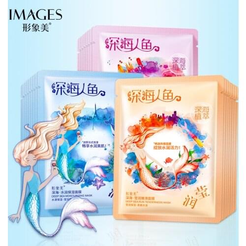 Images 10Pcs/Lot Water embellish moisturizing hydrating jade-like stone embellish skin gentle nourishing facial mask