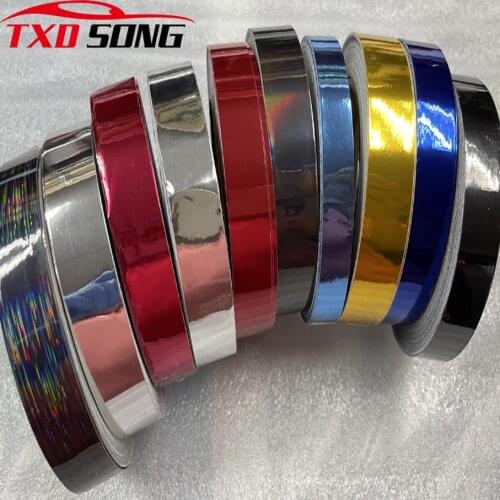 NEW Arrival 1.5cm/2cm*20m Car-styling Vinyl Sticker Tape Automotive Body Motorcycle Decoration Car Sticker for door decoration