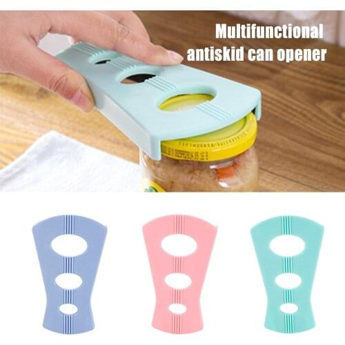 1-Turn Easy Jar Opener Effortless Manual Jar Opener Universal Opener with 3 Adjustable Sizes Bottle Opener GQ