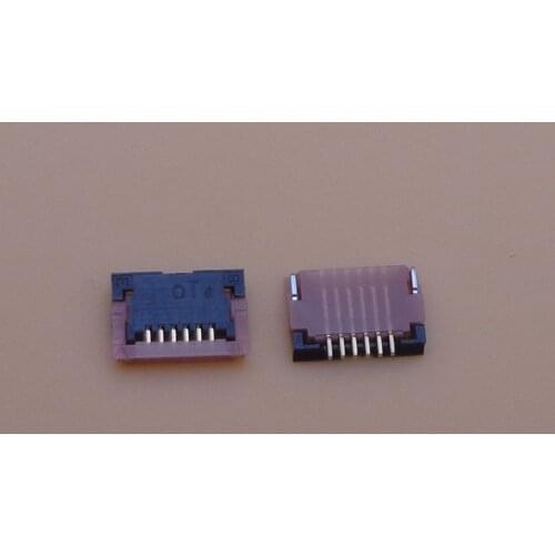 1pc 6pin 6 pin FPC connector socket for xiaomi redmi 1s 2 TP Touch digitizer screen Connector Port on mainboard replacement