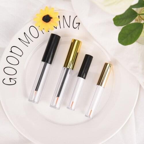 2 Sizes Empty Liquid Eye Liner Tube Eye Lash Vial Eyelash Bottle Eyeliner Container Make Up Tube 2 Colors