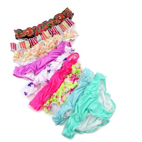 2020 Sexy girl Plus Size swim suit Bikini Bottom Summer Women Biquini Printing Swimwear Bikinis Swimsuit Brazilian Bottoms