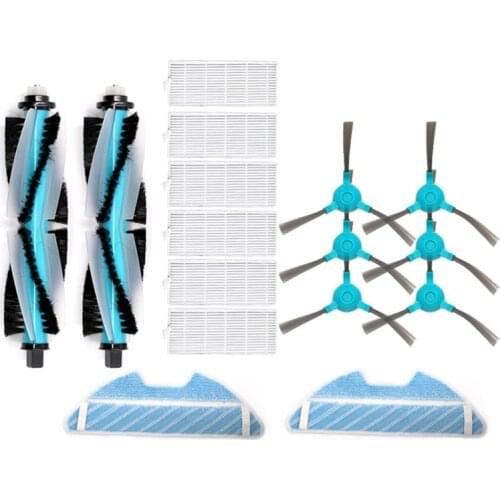 AD-Accesorios Para Cecotec Conga 1390 1290 Robot Aspirador Repuestos Set