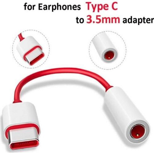 6T Type C To 3.5mm Jack Earphone Adapter Aux Audio Cable USB C To 3.5mm