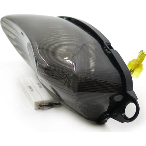 Integrated LED Brake Tail Light For Honda VTR1000F Super Hawk 1998-2005 Smoke Aftermarket fFree Shipping Motorcycle Parts 2004