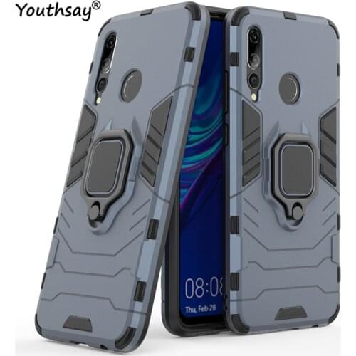 For Huawei P Smart Plus 2019 Case Magnetic Finger Ring Kickstand Hard Phone Case For Enjoy 9S Cover For P Smart Plus 2019 Case