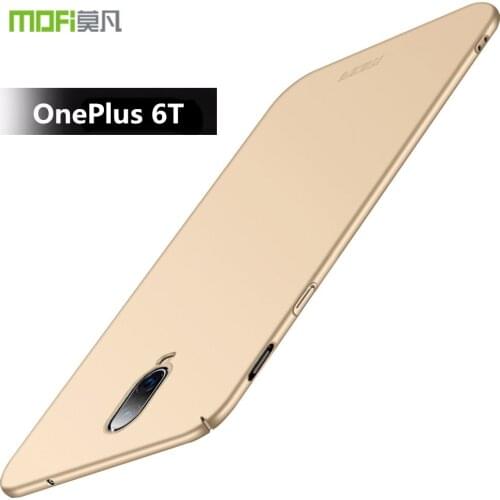Oneplus 6T Case Cover MOFI One plus 6T PC Back Cover Case for 1+6 T Back Hard Case Protective for OP6T Full cover Frosted Case