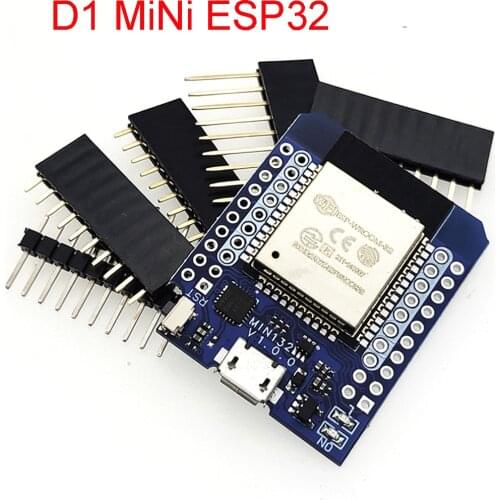 D1 Mini ESP32 ESP-32 WiFi+Bluetooth Internet of Things Development Board Based ESP8266