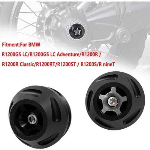 For BMW R1200GS LC ADV (2013-2017) Rear Drive Housing Crash Slider Falling Protection rninet R9T R1200 S RT ST R1200GS LC Advent