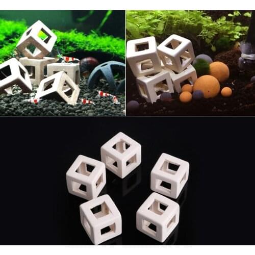 Shrimp Small Fish Ceramic Home Shelter Cave Breeding For Aquarium Fish-Tank Drop Ship