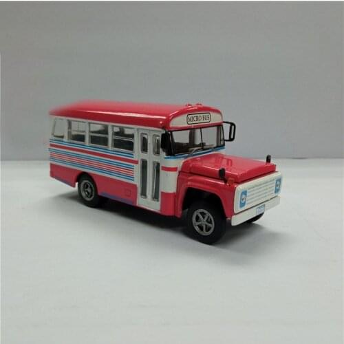 Diecast 1/72 Scale School Bus City Bus Bolivia Tour Bus Alloy Simulation Retro Car Model Adult Collection Toys for Boys Gift