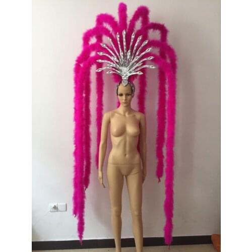 Lo spettacolo di danza copricapo di piume di accessori di abbigliamento La FESTA La Maschera IL Festival