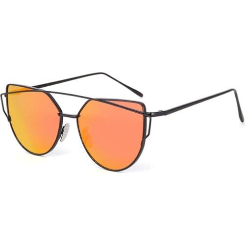 Bohosco Fashion Women Mirror Sunglasses Glasses Womens Traveling Sun Solar glasses Metal Points Polit UV400 Eyewear