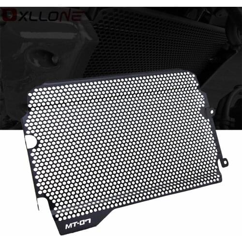 Motorcycle CNC Aluminum Radiator Guard Grille Cover Cooler Protector motorbike Radiator Guard For Yamaha MT07 2018 2019 MT 07