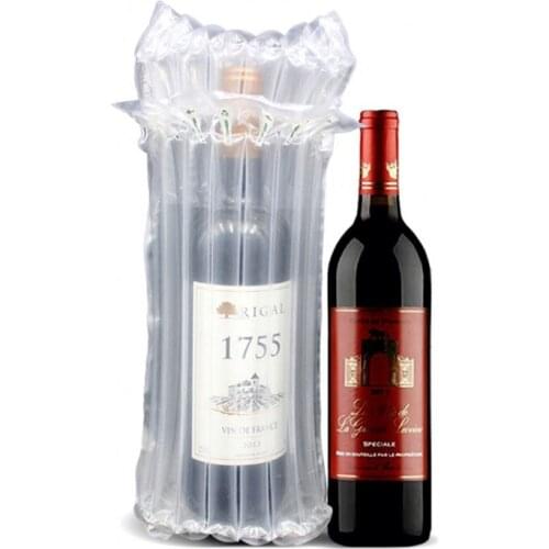 34x6cm Air Column Cushion Bag Inflatable Shockproof For Red Wine Bottle Protector PE And Nylon Filled Manufacture Environmental