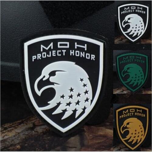New Products Spot PVC Ministry Of Health 2021 Project Medal Of Honor Badge Waterproof Disposable
