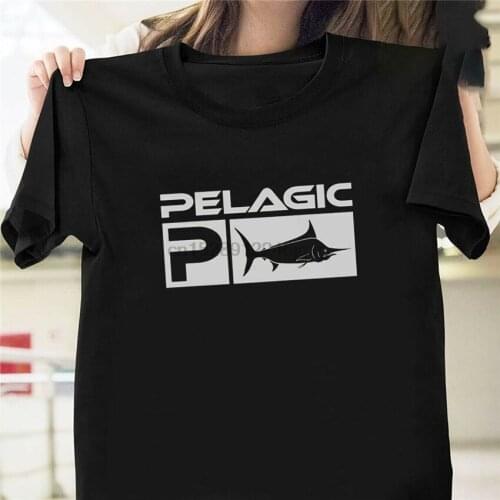 PELAGIC FISHING AQUATIC T Shirt Black Size S-3XL Free Shipping Light