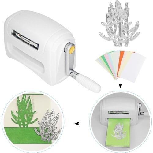 DIY Dies Cutting Embossing Machine Scrapbooking Cutter Dies Machine Home DIY Paper Cutter Card Making Craft Tool