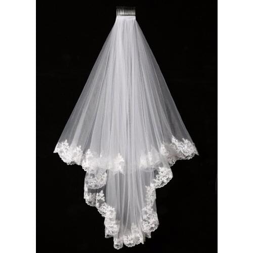 Свадебные кружевные фаты SOLOVEDRESS China At AliExpress