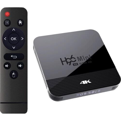 TV Box Android 9.0 H96 Mini H8 RK3228A 2.4G/5G WIFI Set Top Box 2+16GB EU