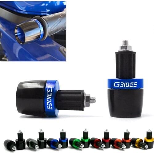 Universal Motorcycle 7/8"22MM Handlebar Grip Ends Counterweight Handle Bar End Cap Plug Slider For BMW G310GS G310 GS G 310 GS