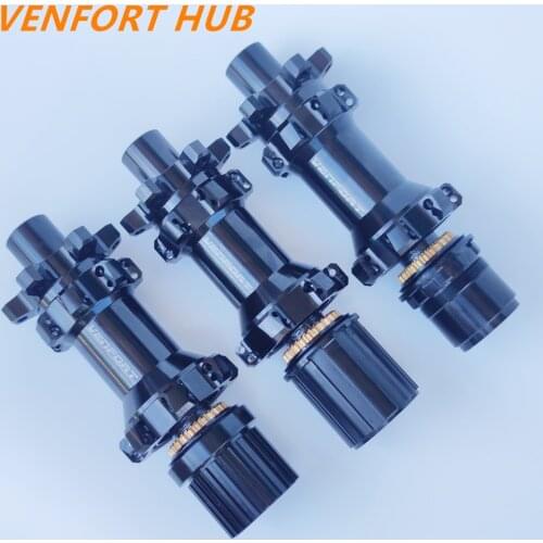 VENFORT cycle Abgedichtete lager MTB Mountainbike Nabe Schnellspanner set Bike hub 28H Scheibenbremse 15/12mm Steckachse QR Fahr