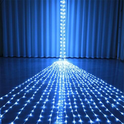 3x3M 3x2M 6x3M Waterfall Fairy String Garland Light Waterproof Meteor Shower Rain String Light Xmas Wedding Curtain Icicle Light