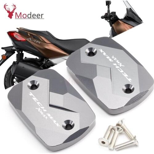 XMAX-TCHMAX Motorcycle Fluid Reservoir Cover For YAMAHA XMAX125 Techmax 2020 XMAX 125 TECH MAX Brake Fluid Tank Cap