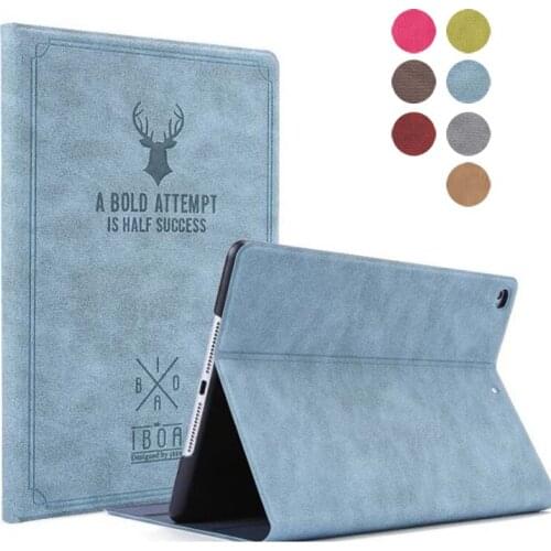 Essidi For ipad 2018 2017 9.7 Protective Case PU Tablet Cover Shell For ipad 6 Air 2 Smart Auto Wake and Sleep Foldable Stand