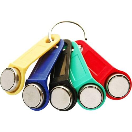 10pcs/lot rewritable RFID Touch Memory key RW1990 iButton for copy card Sauna dallas keys cards