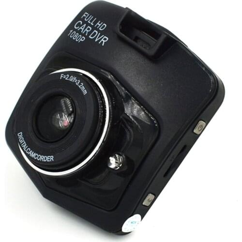 Car Camera Recorder Full 1080P HD Car Dash Cam Dual Night Vision DVR Video Car Driving Recorder Mini Camcorders BLACK