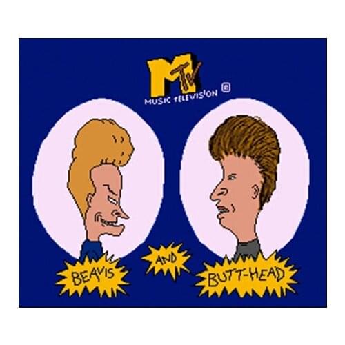 Beavis and Butt-head NTSC Version 16 Bit 46 Pin Big Gray Game Card For USA Game Players