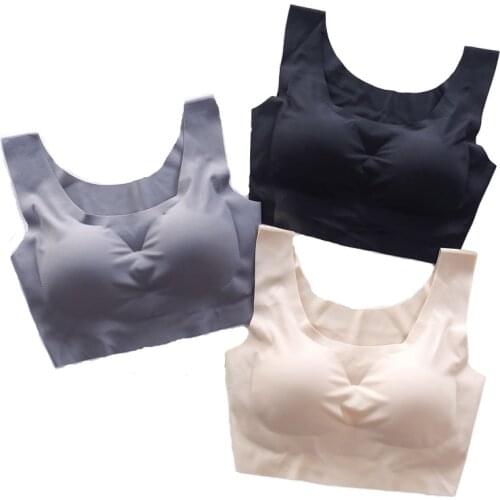 One Piece Seamless push up Bras new Generation women Underwear fitness Bra Non-Steel Ring Shock-Resistant Adjustable lingerie