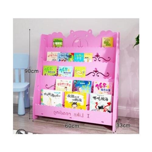 Childrens Bookshelf Flooring Nursery Baby Picture Book Cartoon Small Bookcase Student Simple Shelf Simple Modern