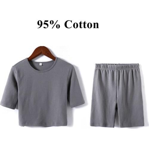 GCAROL Summer Womensets 2 Pcs Sexy Sport T-shirt And Bike Shorts Legging Running Fitness Yoga Stretch Tees Bodybuilding Pants