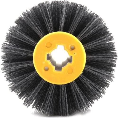 Hot New 1 Pcs Various Specifications Nylon Abrasive Wire Drum Polishing Wheel Electric Brush For Woodworking Metalworking