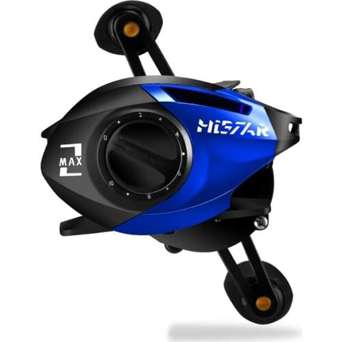 Spool Baitcasting Wheel Double Brake Long Throw Micro Fishing Reel Lightweight 18 Axis Metal Anti-fishing Line Knotting Pesca