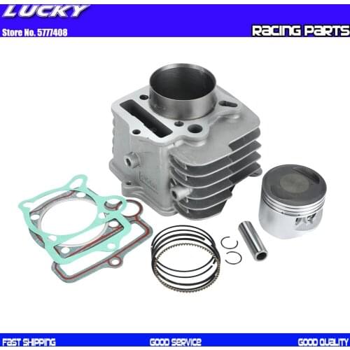 Motorcycle Cylinder Piston Ring Gasket Kit For 56mm Bore YinXiang 140cc YX140 Horizontal Engine Dirt Pit Bike Atv Quad Parts