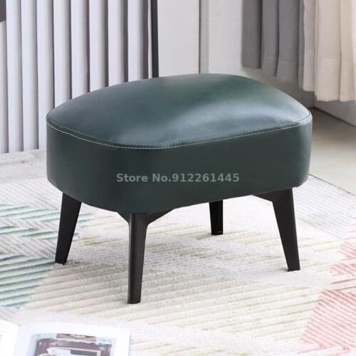 Light Luxury Shoe-changing Stool Household Entrance Small Stool Living Room Sofa Stool Foot Coffee Table Low Stool Economical