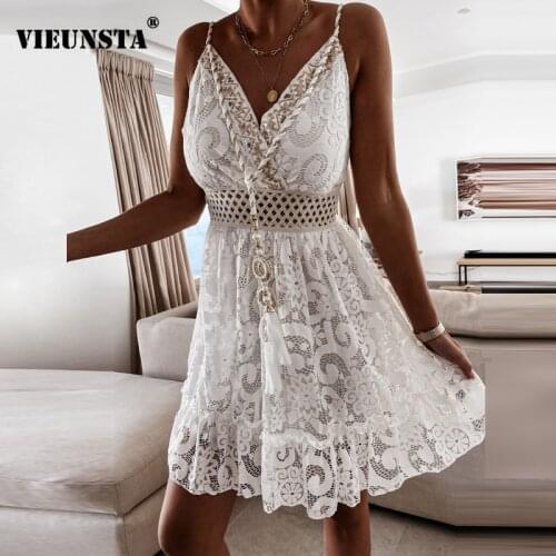 Women Sexy V Neck Button Pleated Party Dress 2021 Spring Polka Dot Print Lady Mini Dress Casual Long Sleeve Summer Beach Dresses